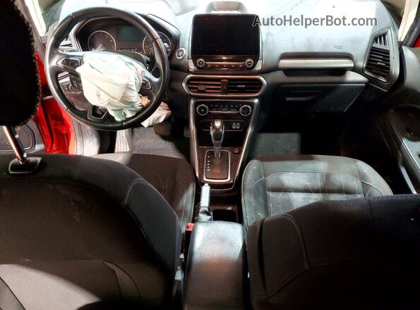 MAJ6S3GL8LC359756 2020 FORD ECOSPORT Red Առջևի վահանակի տեսք