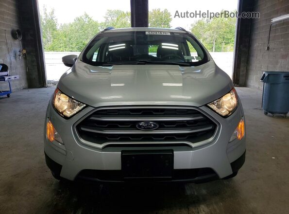 MAJ6S3GL8NC465238 2022 FORD ECOSPORT Silver Widok z przodu
