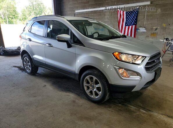MAJ6S3GL8NC465238 2022 FORD ECOSPORT Silver Przód prawy