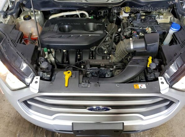 MAJ6S3GL8NC465238 2022 FORD ECOSPORT Silver Widok wnętrza z tyłu