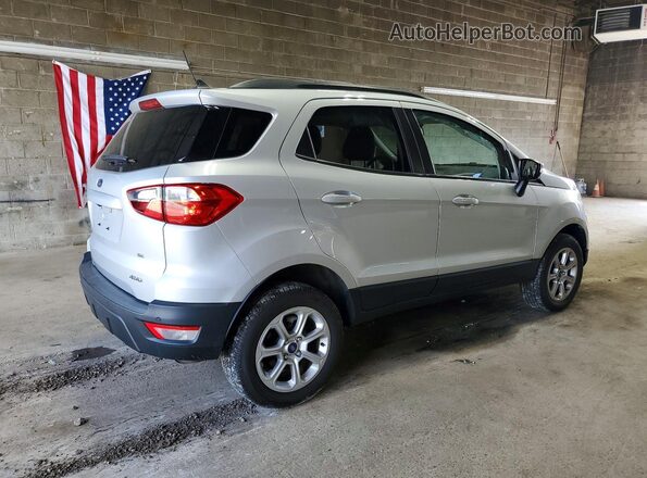 MAJ6S3GL8NC465238 2022 FORD ECOSPORT Silver Tył prawy
