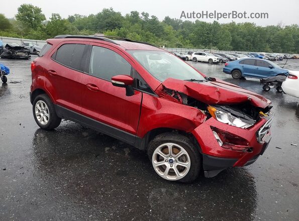 MAJ6S3GL9LC358924 2020 FORD ECOSPORT Maroon Առջևի աջ