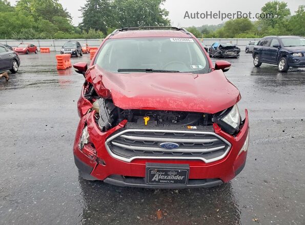MAJ6S3GL9LC358924 2020 FORD ECOSPORT Maroon Դիմացի տեսք