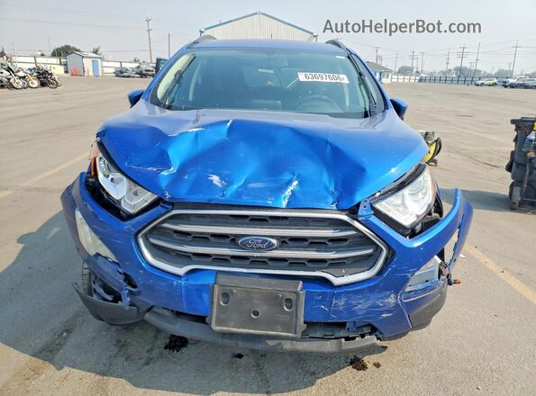 MAJ6S3GL9LC367879 2020 FORD ECOSPORT Blue Դիմացի տեսք