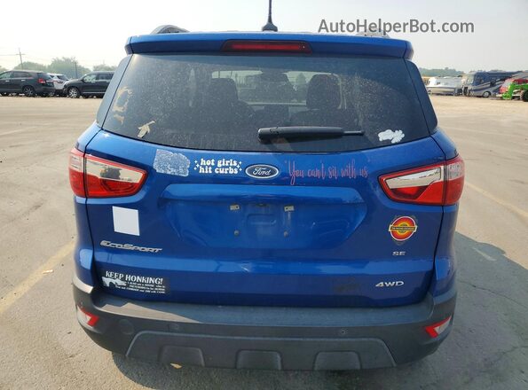 MAJ6S3GL9LC367879 2020 FORD ECOSPORT Blue Հետևի տեսք