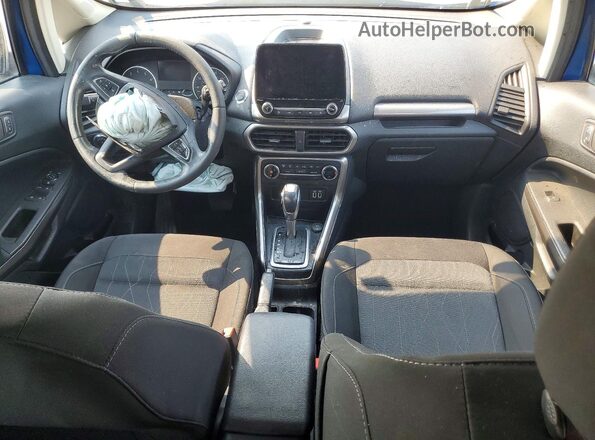 MAJ6S3GL9LC367879 2020 FORD ECOSPORT Blue Առջևի վահանակի տեսք