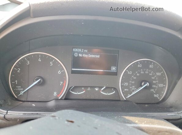 MAJ6S3GL9LC367879 2020 FORD ECOSPORT Blue Սարքավորումների վահանակի տեսք