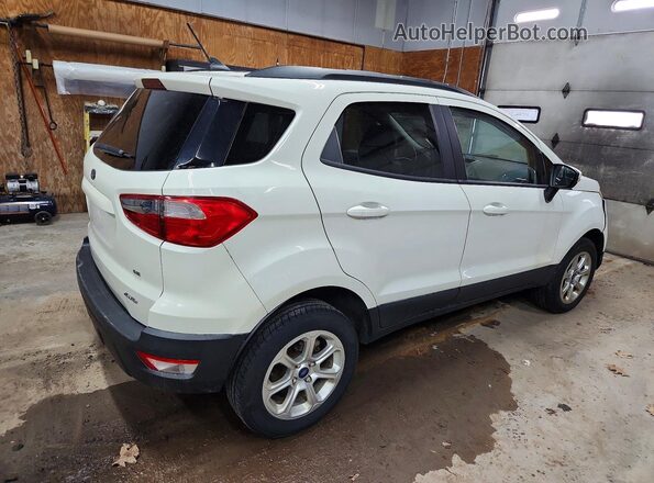 MAJ6S3GLXKC272164 2019 FORD ECOSPORT White Trasero derecho