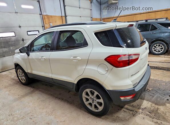 MAJ6S3GLXKC272164 2019 FORD ECOSPORT White Trasero izquierdo