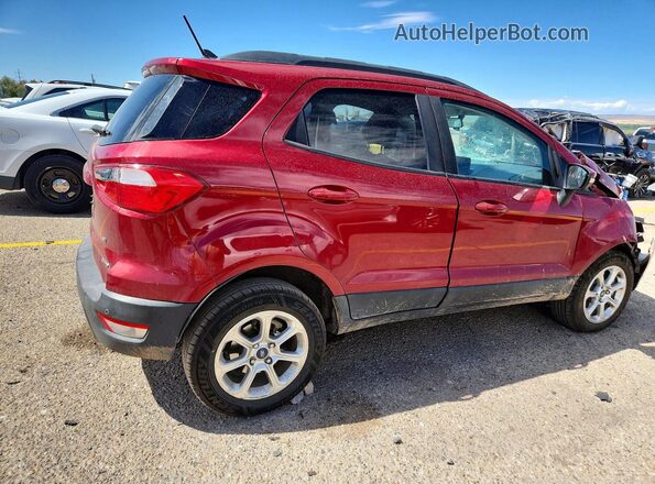 MAJ6S3GLXKC295508 2019 FORD ECOSPORT Red Հետևի աջ