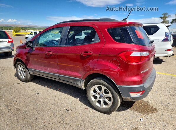 MAJ6S3GLXKC295508 2019 FORD ECOSPORT Red Հետևի ձախ