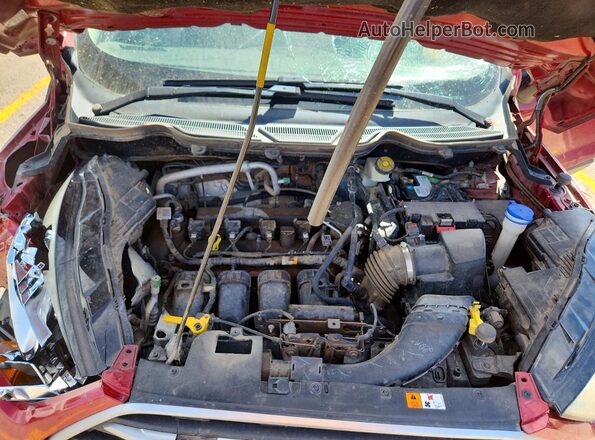MAJ6S3GLXKC295508 2019 FORD ECOSPORT Red Շարժիչի բաժամունքի տեսք