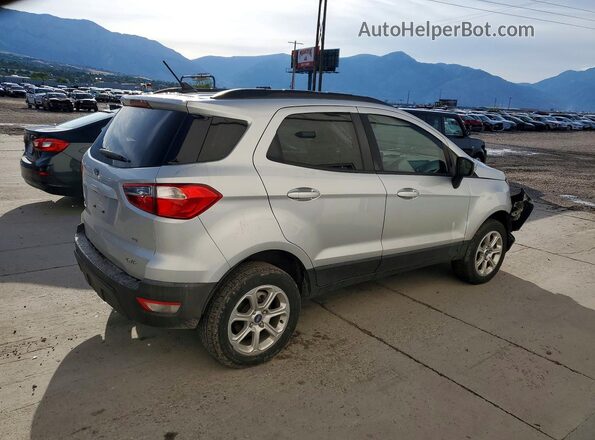 MAJ6S3GLXLC321350 2020 FORD ECOSPORT Silver Задня права чверть