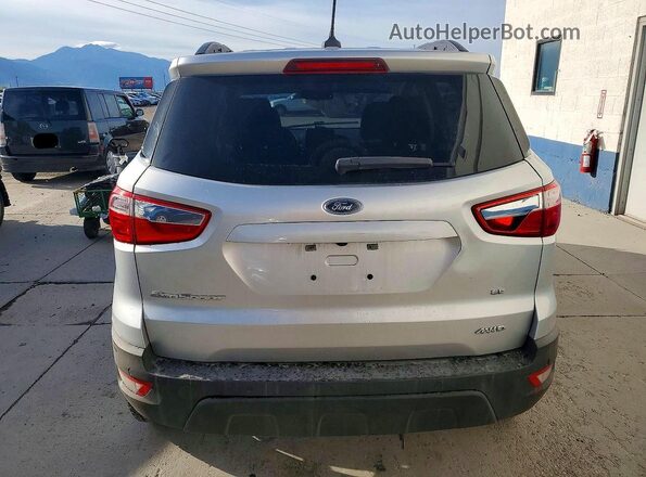 MAJ6S3GLXLC321350 2020 FORD ECOSPORT Silver Вид ззаду