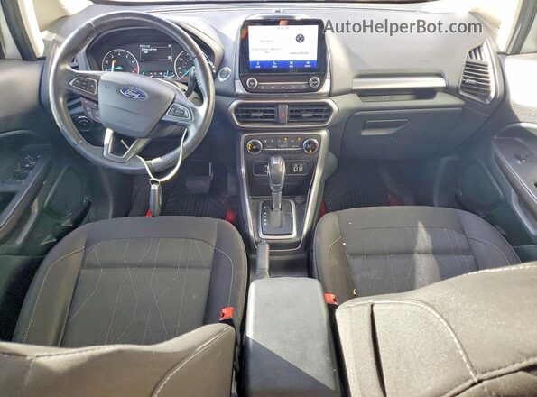 MAJ6S3GLXLC321350 2020 FORD ECOSPORT Silver Вид панелі приладів