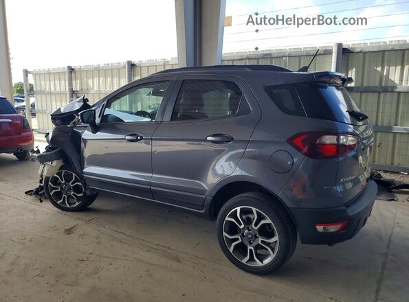 MAJ6S3JL9LC362447 2020 FORD ECOSPORT Gray Задня ліва чверть