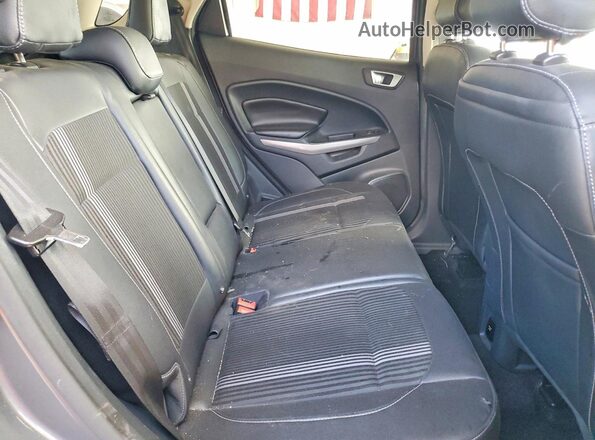 MAJ6S3JL9LC362447 2020 FORD ECOSPORT Gray Вид задніх сидінь