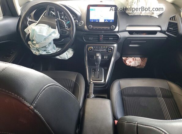 MAJ6S3JL9LC362447 2020 FORD ECOSPORT Gray Вид панелі приладів