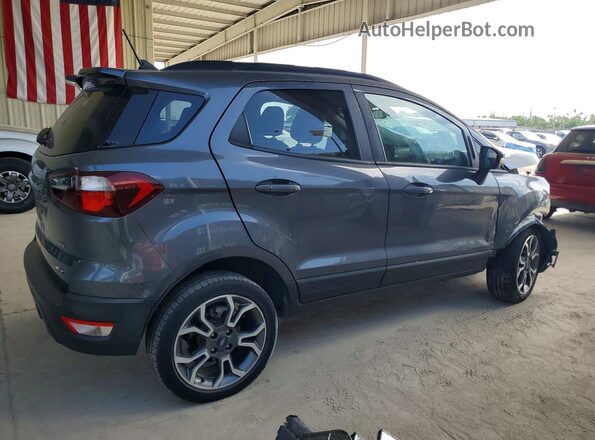 MAJ6S3JL9LC362447 2020 FORD ECOSPORT Gray Задня права чверть