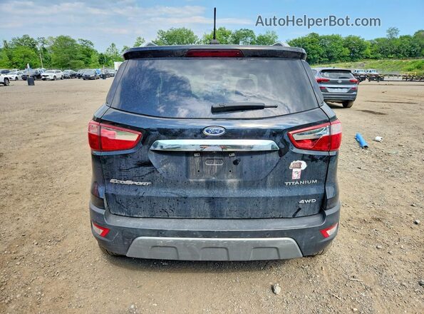 MAJ6S3KL0LC391530 2020 FORD ECOSPORT Black Widok z tyłu