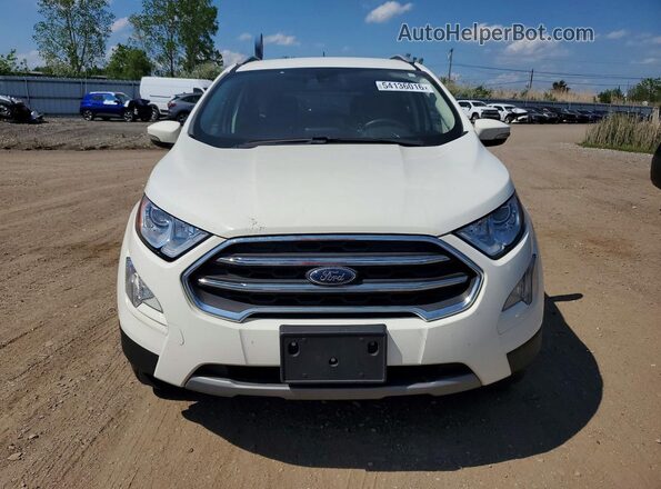 MAJ6S3KL7LC382274 2020 FORD ECOSPORT White Front view