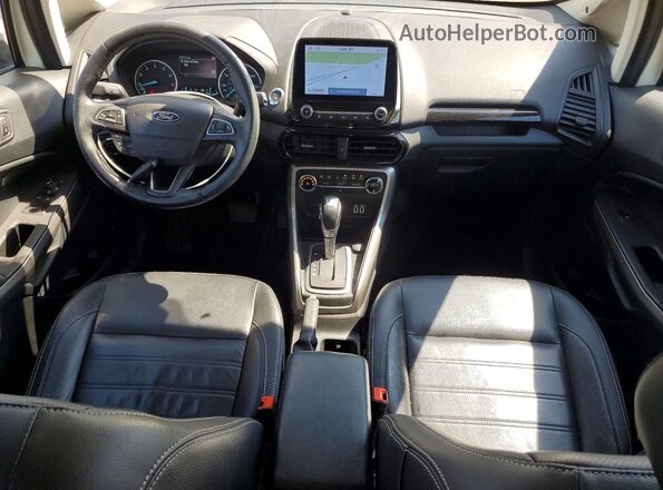 MAJ6S3KL7LC382274 2020 FORD ECOSPORT White Dashboard view
