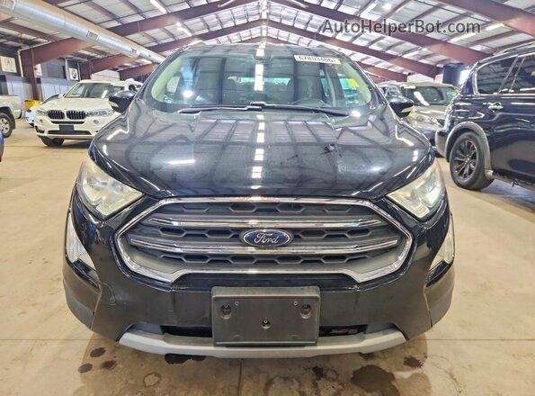 MAJ6S3KL8KC294008 2019 FORD ECOSPORT Черный Вид спереди