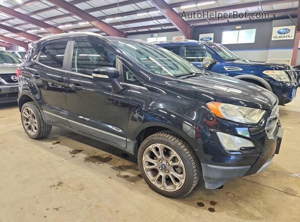 MAJ6S3KL8KC294008 2019 FORD ECOSPORT Черный Передняя правая четверть