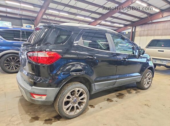 MAJ6S3KL8KC294008 2019 FORD ECOSPORT Черный Задняя правая четверть