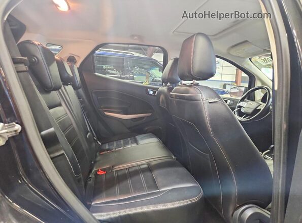 MAJ6S3KL8KC294008 2019 FORD ECOSPORT Черный Вид задней части салона