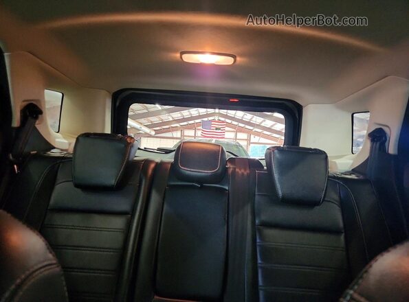 MAJ6S3KL8KC294008 2019 FORD ECOSPORT Черный Вид задних сидений