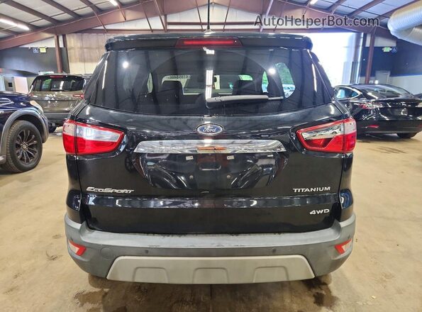 MAJ6S3KL8KC294008 2019 FORD ECOSPORT Черный Вид сзади