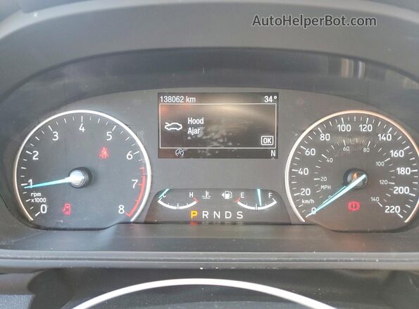 MAJ6S3KL9LC330984 2020 FORD ECOSPORT Серый Вид щитка приборов