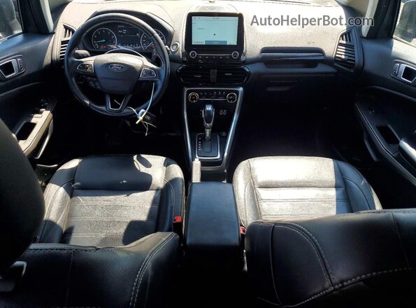 MAJ6S3KL9LC330984 2020 FORD ECOSPORT Серый Вид панели приборов