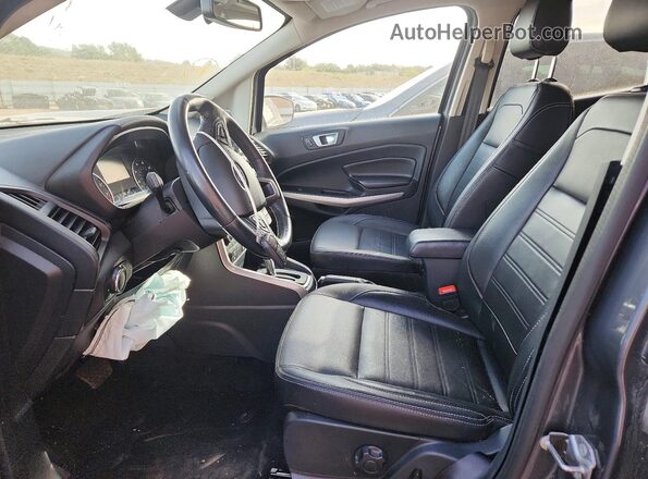 MAJ6S3KLXLC384097 2020 FORD ECOSPORT Угольный Вид салона спереди