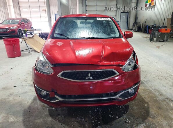 ML32A3HJ2HH001199 2017 MITSUBISHI MIRAGE Red Вид спереду