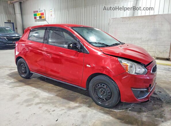 ML32A3HJ2HH001199 2017 MITSUBISHI MIRAGE Red Передня права чверть