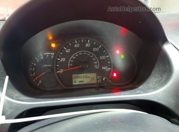 ML32A3HJ2HH001199 2017 MITSUBISHI MIRAGE Red Вид щитка приладів