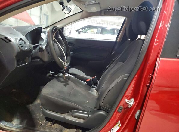 ML32A3HJ2HH001199 2017 MITSUBISHI MIRAGE Red Вид салону спереду