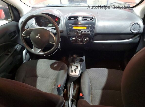 ML32A3HJ2HH001199 2017 MITSUBISHI MIRAGE Red Вид панелі приладів