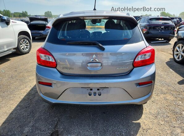 ML32A3HJ4HH003858 2017 MITSUBISHI MIRAGE Серебряный Вид сзади