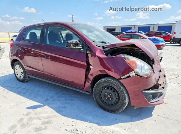 ML32A3HJ5JH011747 2018 MITSUBISHI MIRAGE Фиолетовый Передняя правая четверть