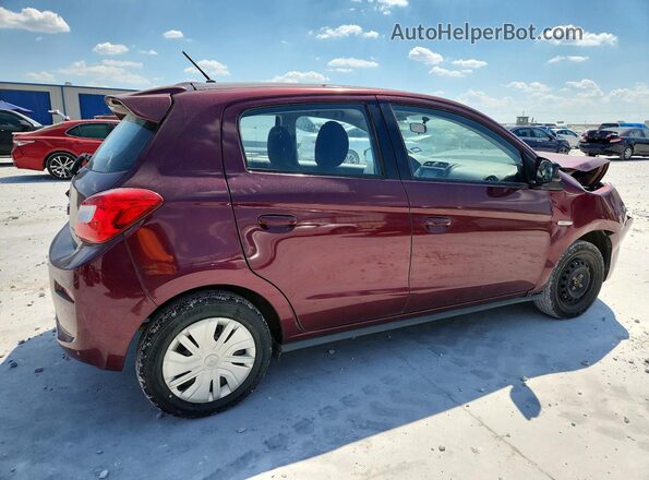 ML32A3HJ5JH011747 2018 MITSUBISHI MIRAGE Фиолетовый Задняя правая четверть
