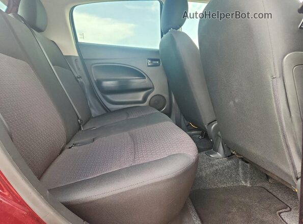 ML32A3HJ5LH004896 2020 MITSUBISHI MIRAGE Maroon Widok tylnych siedzeń