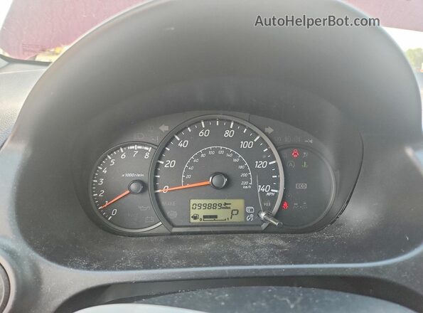 ML32A3HJ5LH004896 2020 MITSUBISHI MIRAGE Maroon Widok zestawu wskaźników