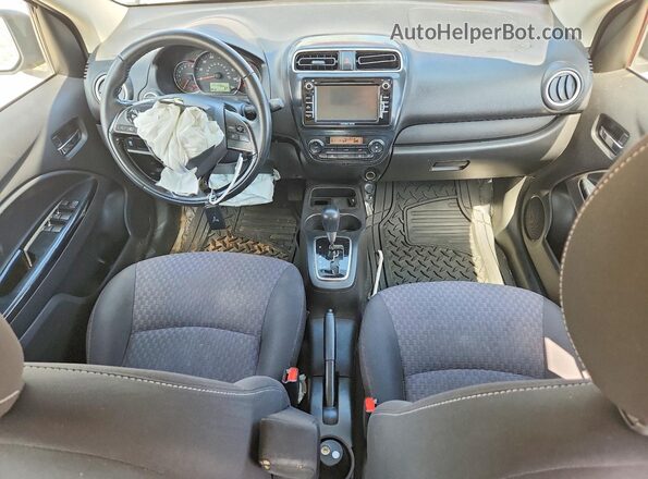 ML32A4HJ1JH003702 2018 MITSUBISHI MIRAGE Бордовый Вид щитка приборов