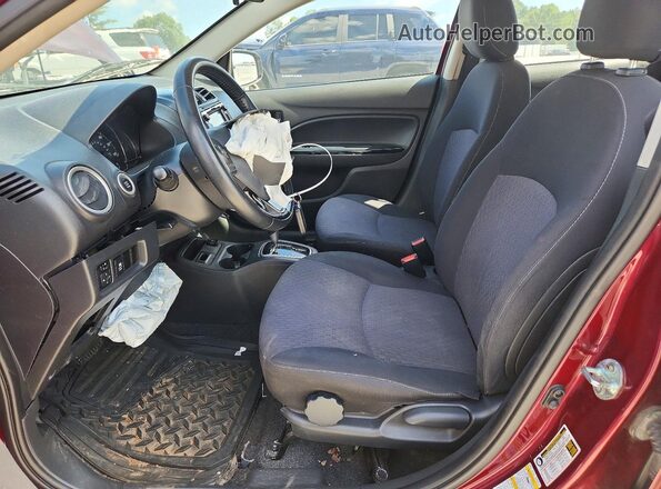 ML32A4HJ1JH003702 2018 MITSUBISHI MIRAGE Бордовый Вид панели приборов