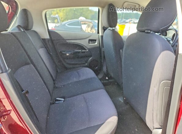 ML32A4HJ1JH003702 2018 MITSUBISHI MIRAGE Бордовый Вид задней части салона