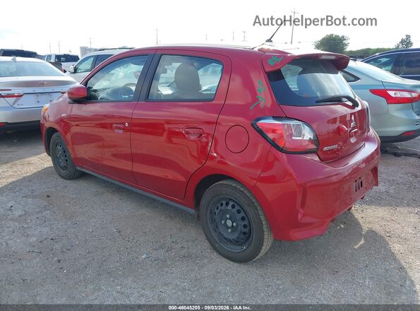 ML32AUHJ0RH017621 2024 MITSUBISHI MIRAGE Красный Задняя левая четверть