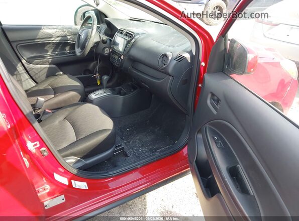 ML32AUHJ0RH017621 2024 MITSUBISHI MIRAGE Красный Вид салона спереди